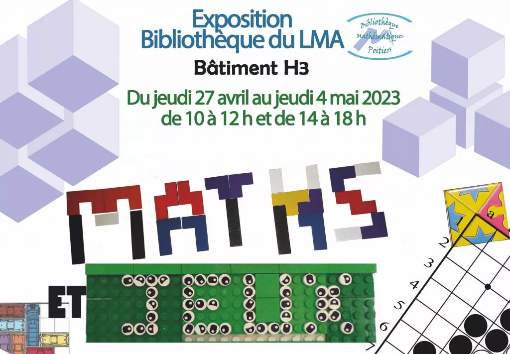 Exposition Bibliothèque Maths et Jeux Univ de Poitiers APPS Cnrs