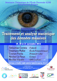 Séminaire thématique de l’Ecole Doctorale Sciences et Ingénierie pour l’Information, Mathématiques, Impacts sociétaux des technologies de l’information : Big Data et Traitement Statistique