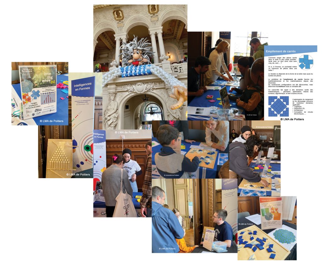 Le stand du Laboratoire du LMA pour la Fête de la Science 2025